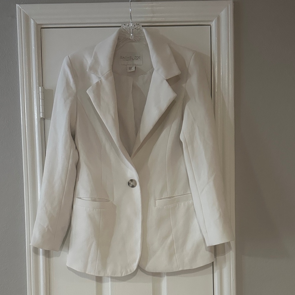 Rachel Zoe Women's Cream Blazer